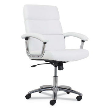 HON® Traction High-back Executive Chair, Supports 250 Lb, 17.75" To 21.8" Seat Height, Black Seat-back, Polished Aluminum Base freeshipping - TVN Wholesale